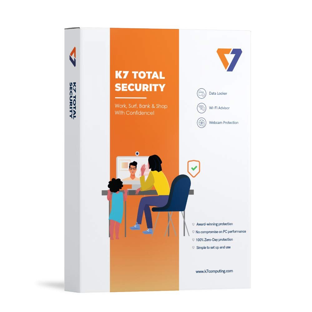 K7 Total Security Antivirus | 1 User 3 Years